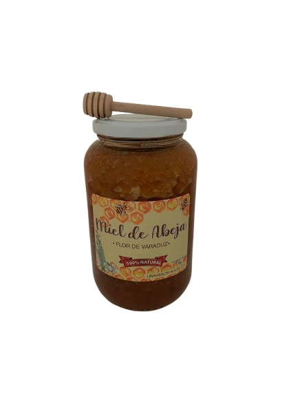 Miel de Abeja Pura 100% Virgen 1 Kg de Flor de Varaduz